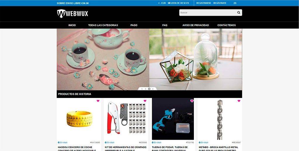 Webwuxmall.com Tienda Online Dudosa Multiproducto
