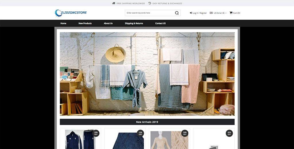 Zlzdzgwcstore.online Tienda Online Dudosa Articulos Lujo