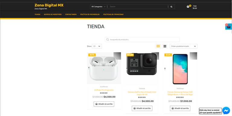 zonadigitalmx.com questionable online store electronic devices