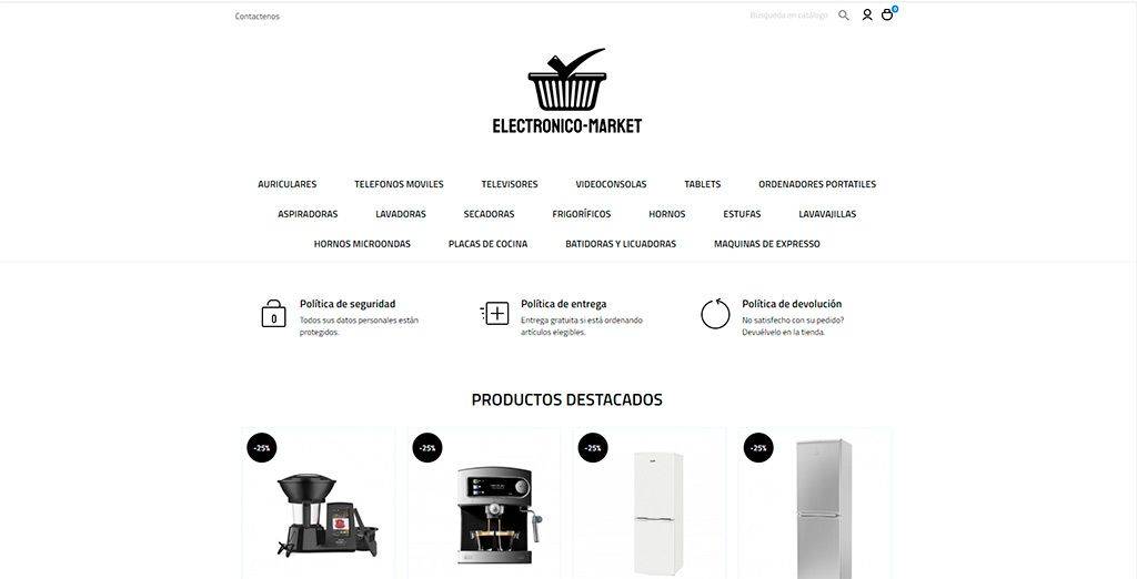 Electronico Market.com Tienda Online Dudosa Tecnologia