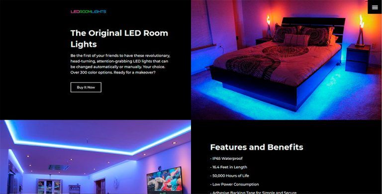 ledroomlights.com fake online leds shop