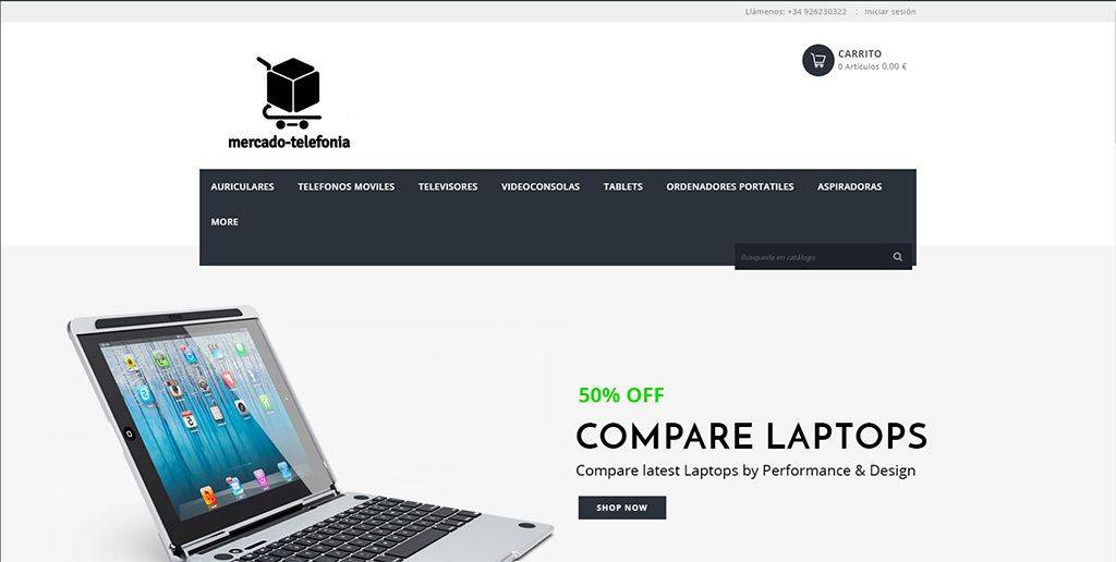 Mercado Telefonia.com Tienda Online Dudosa Tecnologia