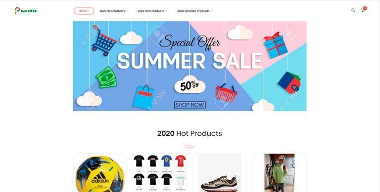 buysites.xyz fake online sporting goods shop