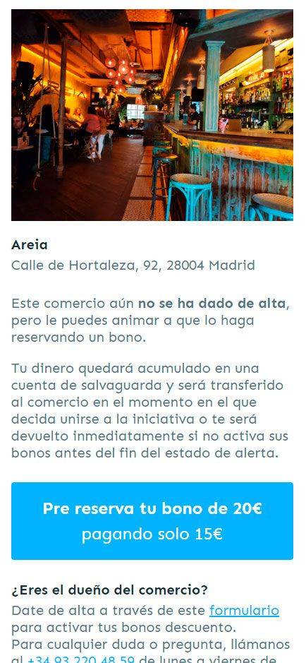 Eroessomostodos.com Web Estafa Ayuda Establecimientos Coronavirus Ficha