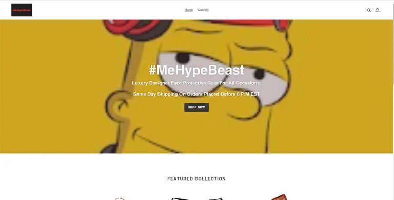 mehypebeast.com online fake mask shop