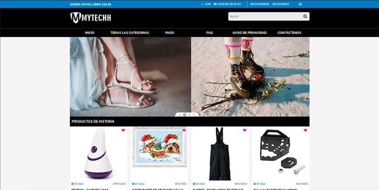 mytechha.com fake multi-product online shop