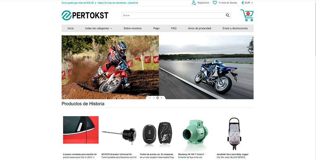 Pertokstore.com Tienda Online Dudosa Multiproducto