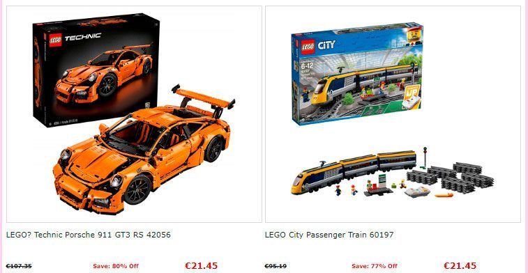 Reiytoys.com Fake Online Shop Of Lego Products