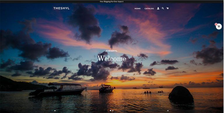 theshyl.com fake multi-product online shop