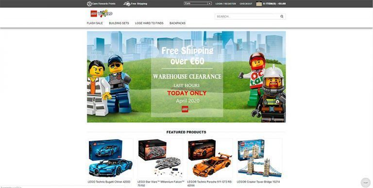 toywhs.com fake Lego online shop
