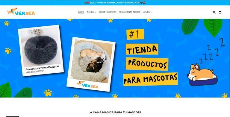 veraspain.com fake dog bed online shop