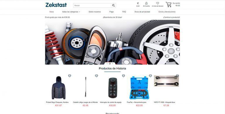 zekstastore.com fake multi-product online shop
