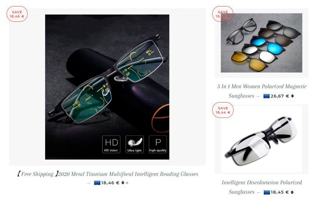 Cloudsofwhite.net Fake Online Shop For Smart Glasses