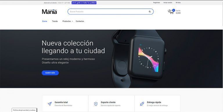 eletronicmania.es fake online electronics shop