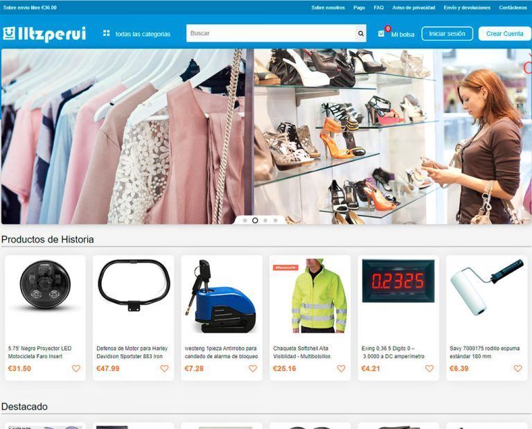 iltzperui.com fake multi-product online shop