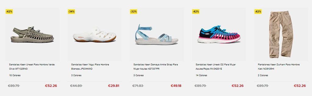 Keenmexico.com.mx Fake Online Shop Keen Products