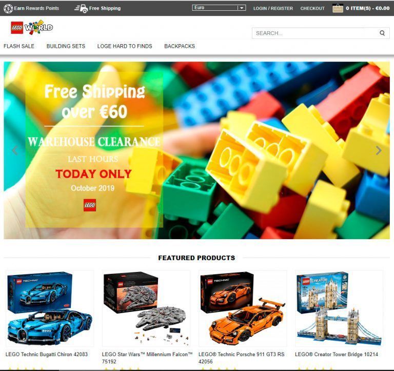 lgcheap.com fake Lego online shop