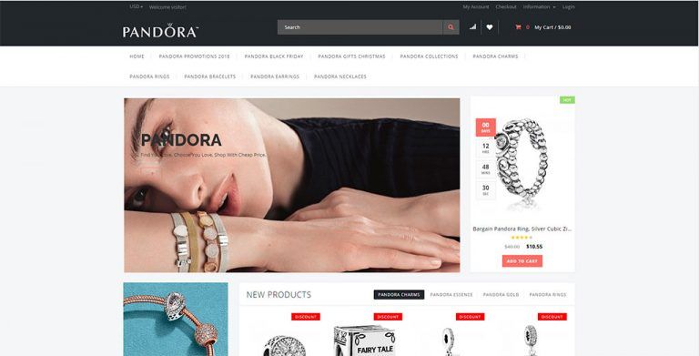 panonclearance.com questionable online store Pandora
