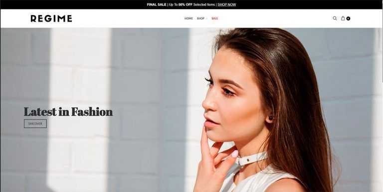 shopregime.com fake online fashion shop