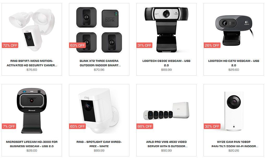 Attributes.space Fake Online Shop For Webcams And Surveillance Cameras
