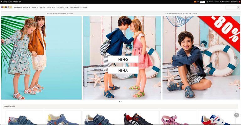 pabloskyes.ru questionable online store Pablosky shoes