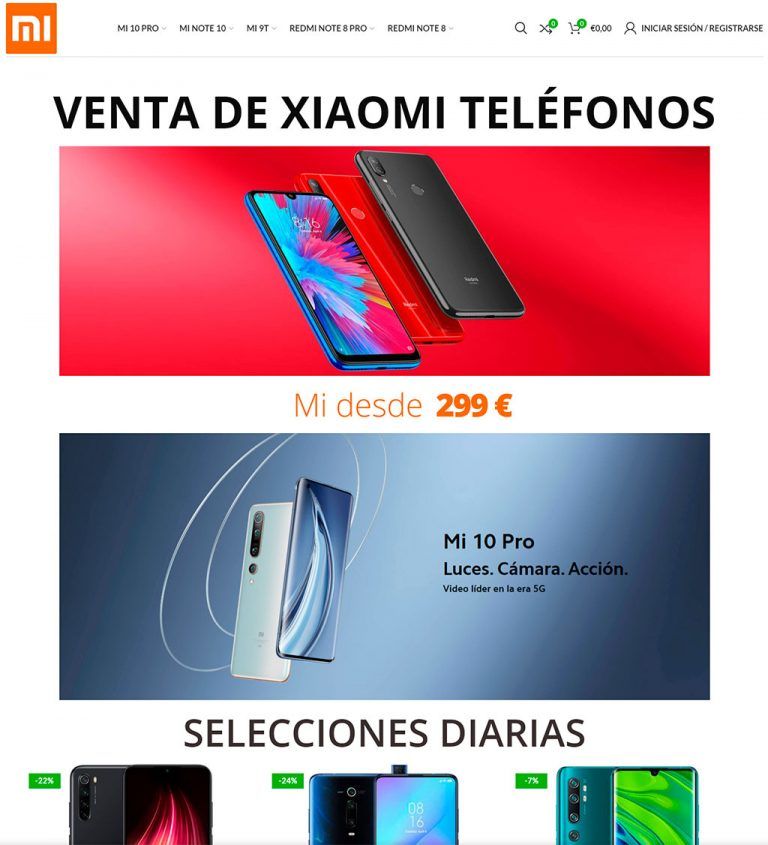 telefono-top.store questionable online store Xiaomi smartphones