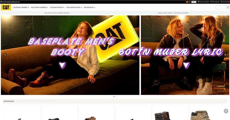 catebuy.online is a fake online CAT shoe shop