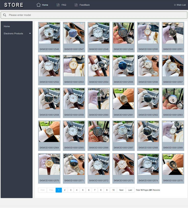 fashiononlinemall.com fake online watch shop