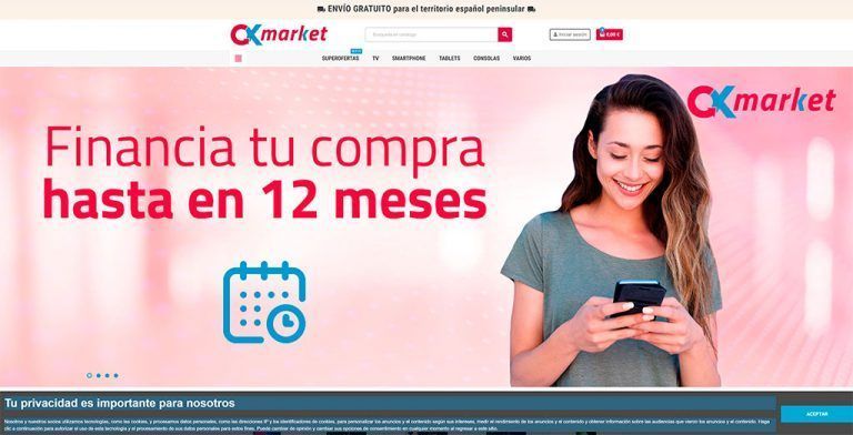 okmarket.es fake online technology shop