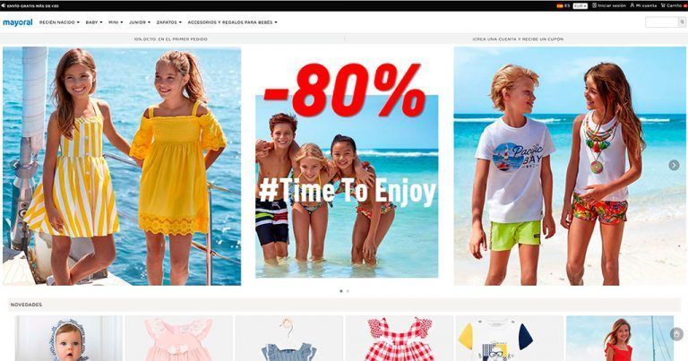 ropaninos.online fake clothes shop Mayoral