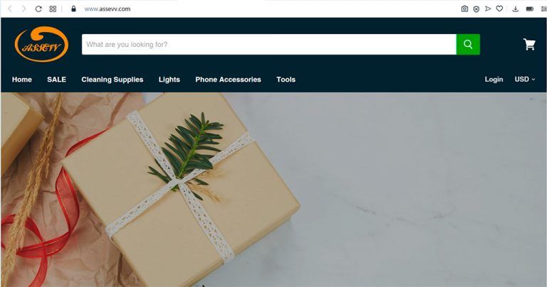 assevv.com fake multi-product online shop