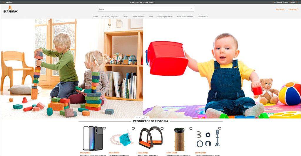 Ecasertac.com Tienda Online Dudosa Multiproducto