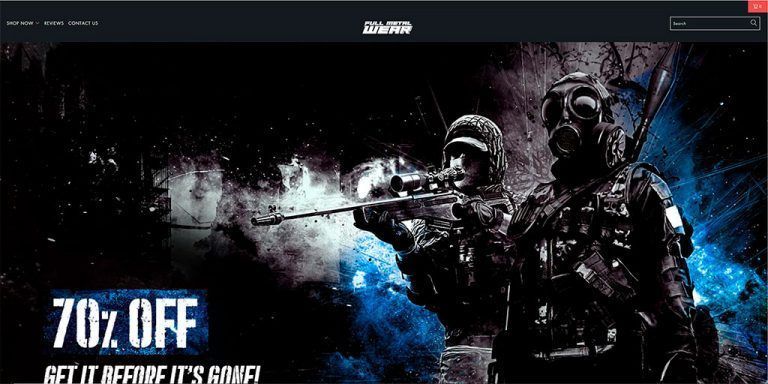 fullmetalwear.com online shop fake clothes extreme conditions