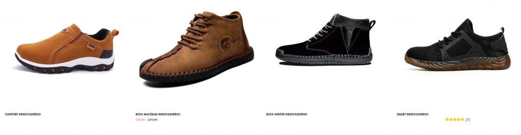 Inovashers.com Fake Online Shoe Store