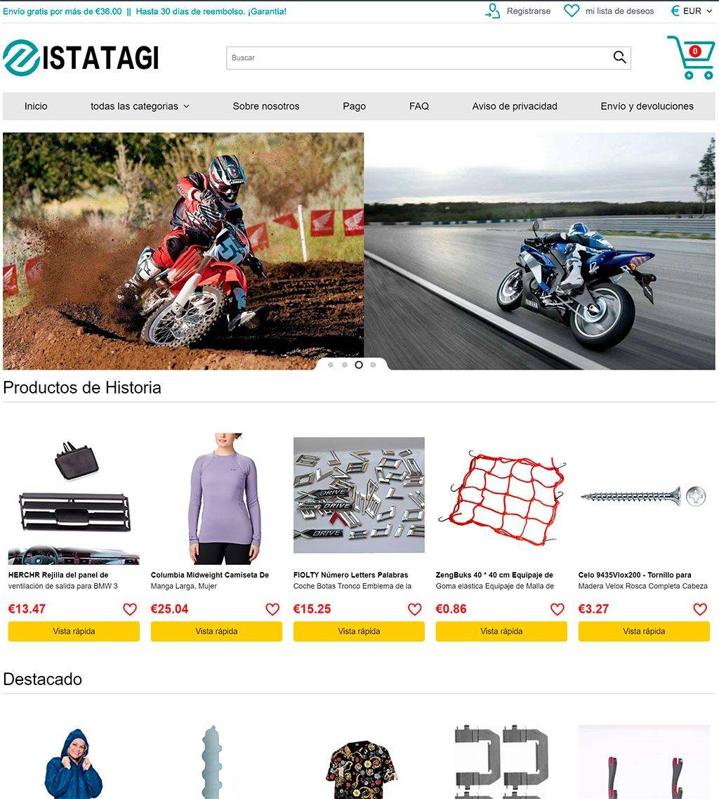 Istatagi.com Tienda Online Dudosa Multiproducto
