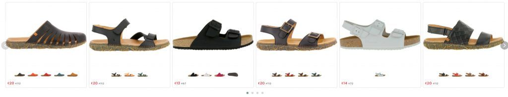 Naturalistashop.online Fake Sandal Shop El Naturalista