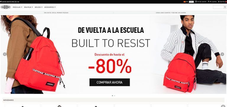 rebajasmochilas.online shop fake Eastpak backpacks