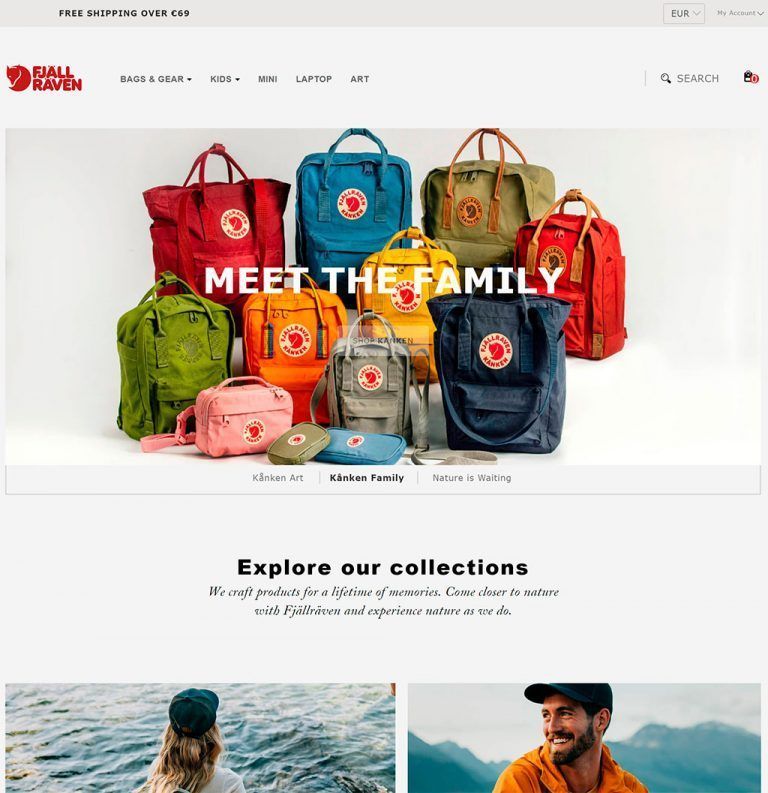 waterproofpacks.shop fake FjallRaven backpacks online shop