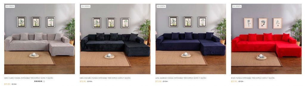 Magicfundas.com Online Shop Fake Sofa Covers