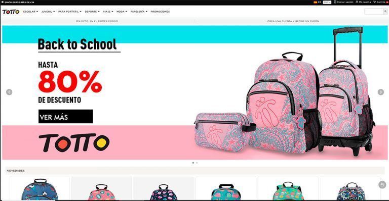 mochilarebaja.co online shop fake articles Totto