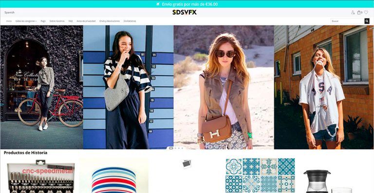 sdsvfxk.com fake multi-product online shop