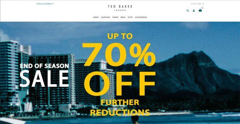 shop.tedabk.com questionable online store Ted Baker articles