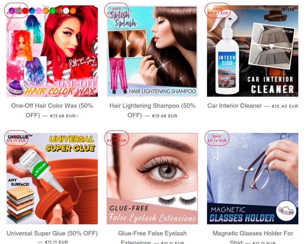 Uswishingoal.com Fake Multi Product Online Shop