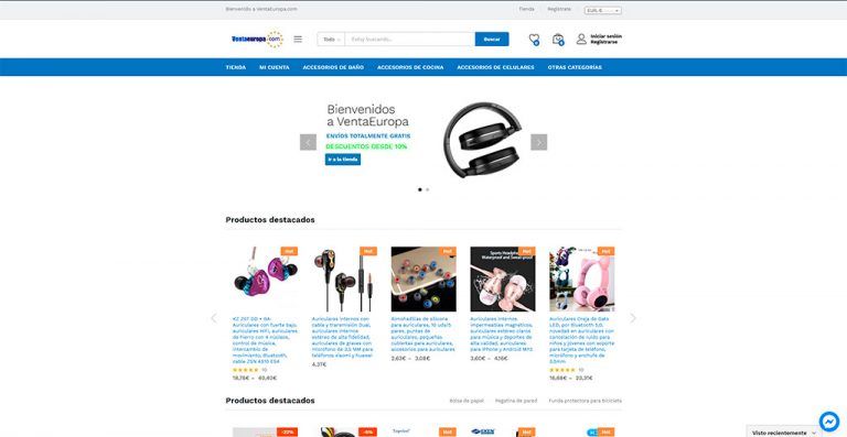 ventaeuropa.com fake multiproduct online shop