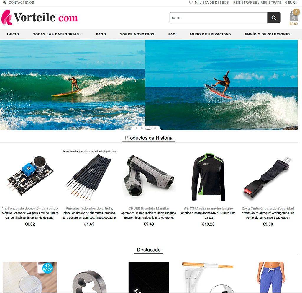 Vorteilek.com Tienda Online Dudosa Multiproducto