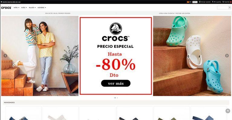 zuecosoutlet.online tienda dudosa de zuecos Crocs