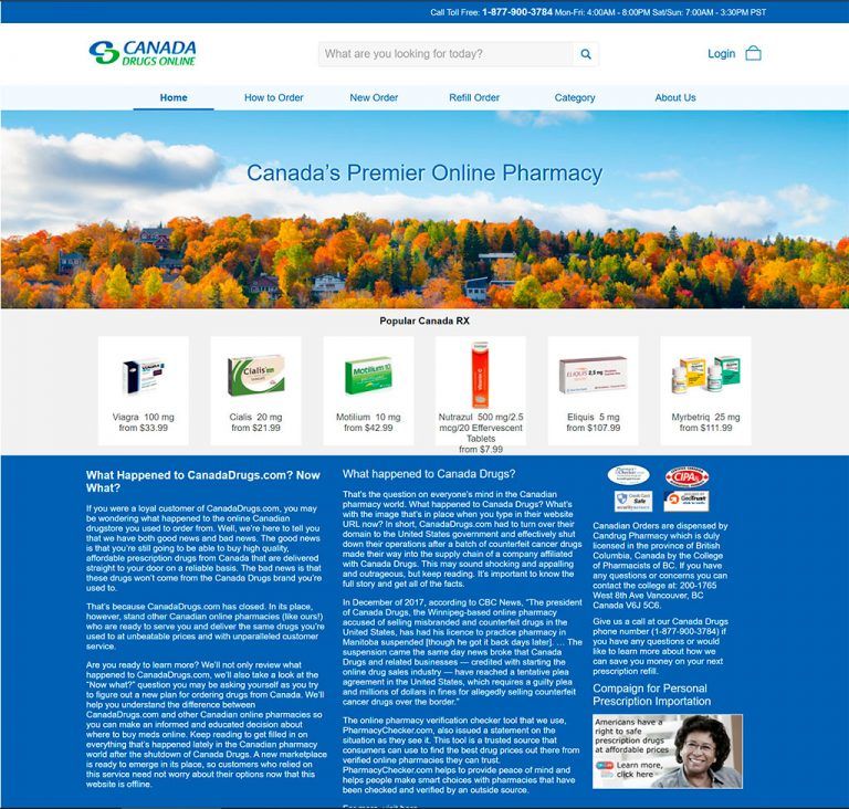 canadadrugsonline.com fake online drug shop