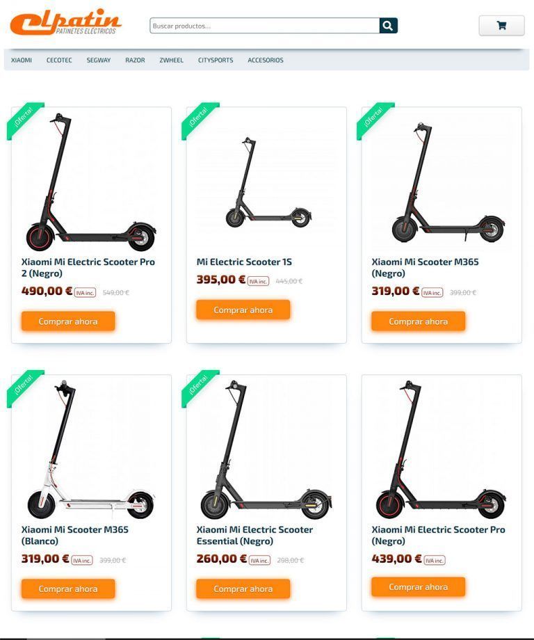 elpatin.shop fake electric scooters shop