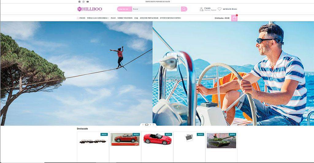 Hillbooka.com Tienda Online Dudosa Multiproducto