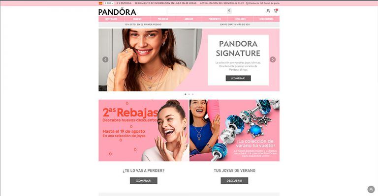 joyerialove.online fake jewellery shop Pandora